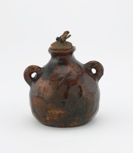Botella para caramelos, Nagoya, prefectura de Aichi, período Edo, 1858 de Toyosuke III